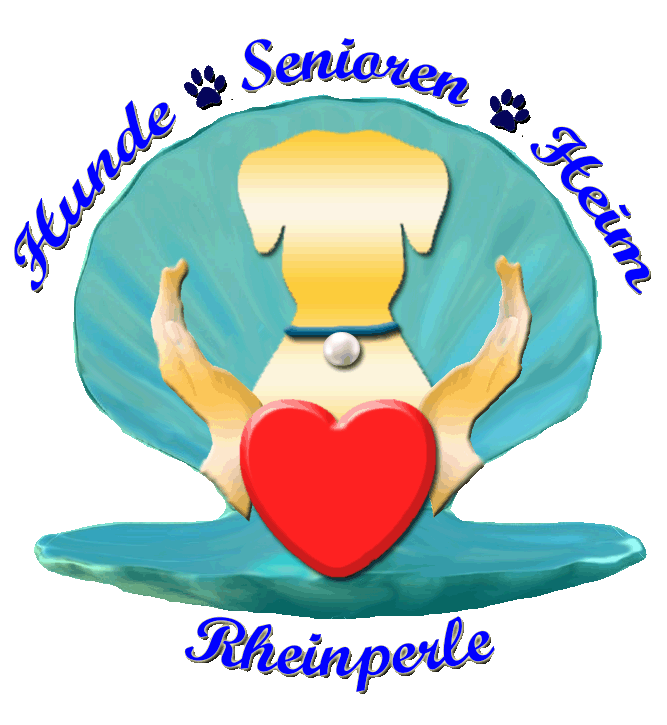 Rheinperle Logo Hunde-Senioren-Heim Rheinperle